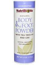 NutriBiotic Natural Body and Foot Powder Review